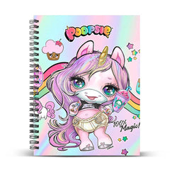 Poopsie Slime Surprise Magic-Shine Notebook, Pink
