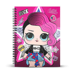 LOL Surprise Rock-Shine Notebook, Multicolour