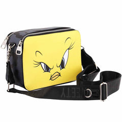 Looney Tunes Tweety (Titti) Trouble-Borsa a Tracolla IBiscuit, Giallo