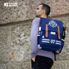 Harry Potter Academy-Zaino Oxford, Blu Scuro