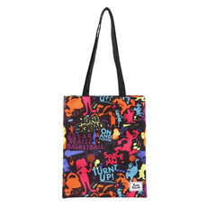 Looney Tunes Space Jam 2: Nouvelle Ère Tune Squad-Tote Bag Sac de Course Shopping Bag, Multicolore