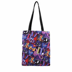 Looney Tunes Space Jam 2: Nouvelle Ère Jam-Tote Bag Sac de Course Shopping Bag, Multicolore