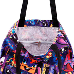 Looney Tunes Space Jam 2: Nouvelle Ère Jam-Tote Bag Sac de Course Shopping Bag, Multicolore
