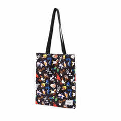 Looney Tunes Gang-Tote Bag Sac de Course Shopping Bag, Multicolore