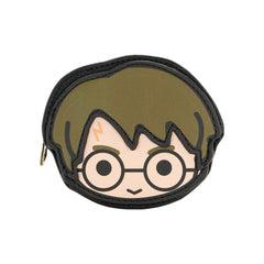 Harry Potter Chibi-Portamonete Face, Marrone