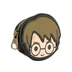 Harry Potter Chibi-Portamonete Face, Marrone