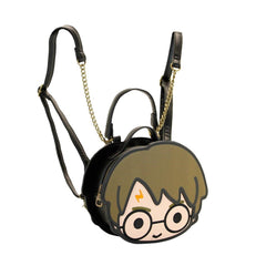 Harry Potter Chibi-Zaino Face, Marrone