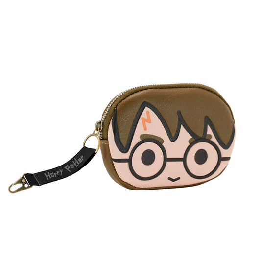 Harry Potter Chibi-Portamonete Pill, Marrone