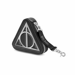 Harry Potter Hallows-Portamonete Triangolare, Nero