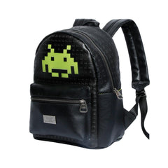 Space Invaders Alien-Zainetto Fashion, Nero