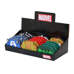 Marvel Surtido Marvel-Expositor de Monederos Pill Chibi, Multicolor