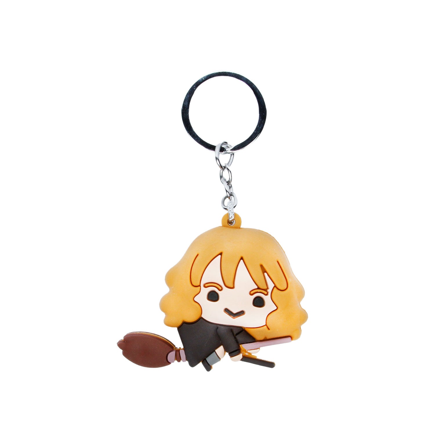 Harry Potter Hermione Chibi-Figura de Vinilo Llavero, Marrón