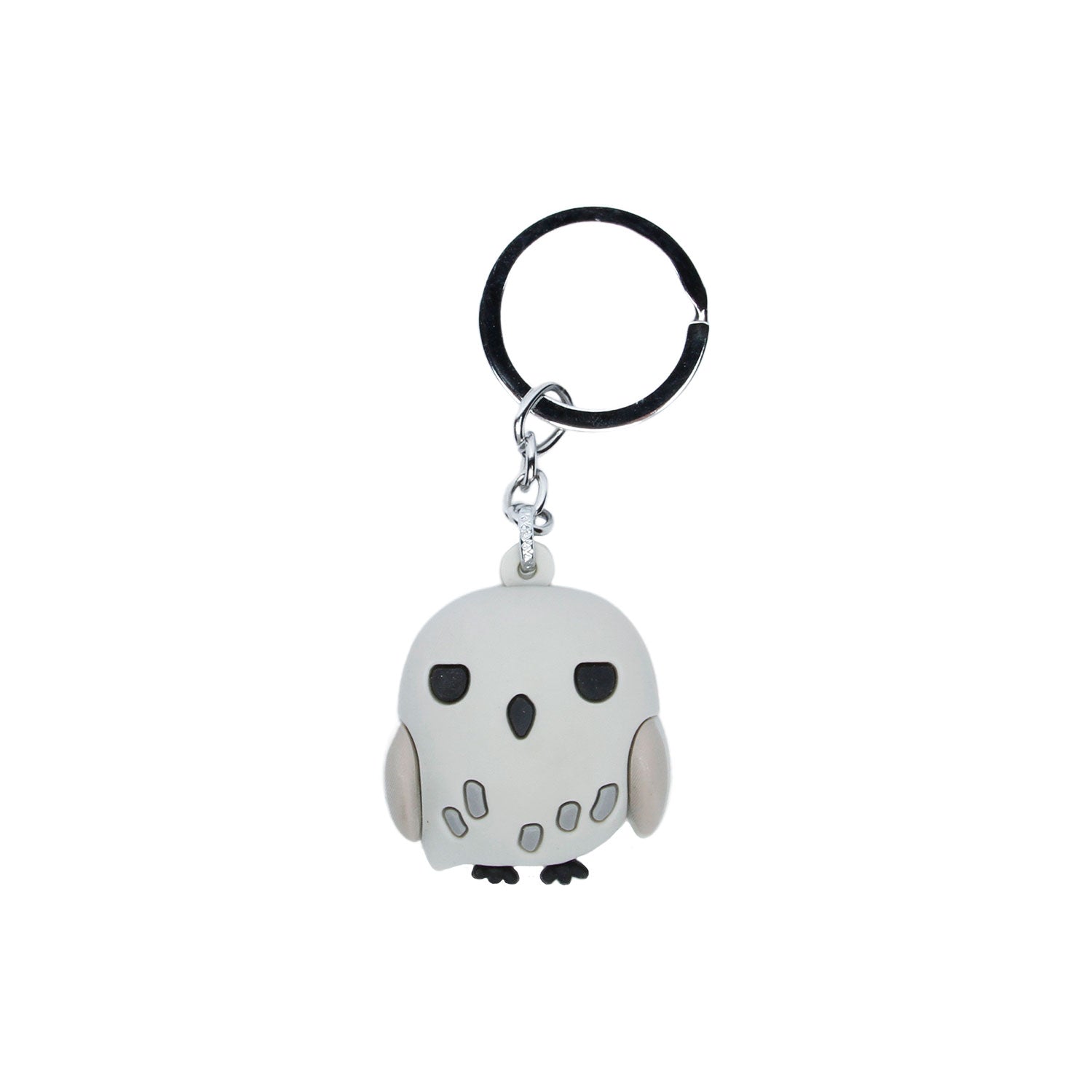 Harry Potter Hedwig Chibi-Figura de Vinilo Llavero, Multicolor