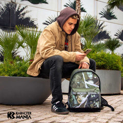 Marvel Avengers Shout-Zaino HS FAN, Verde Militare