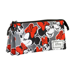 Disney Minnie Mouse Lashes-Trousse Triple FAN, Rouge