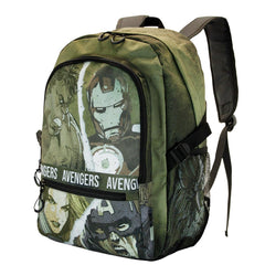 Marvel The Avengers Shout-FAN HS Fight Backpack, Military Green