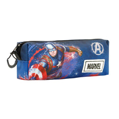 Marvel Captain America Full-Astuccio Quadrato FAN, Blu