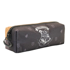 Harry Potter Hogwarts-Trousse Carré FAN, Noir