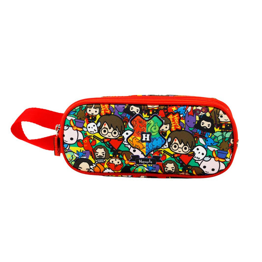 Harry Potter All Together Now-Trousse 3D Double, Rouge