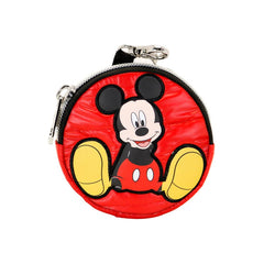 Disney Mickey Mouse Shoes-Padding Cookie Coin Purse, Red