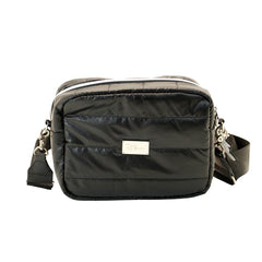 Disney Topolino Air-Borsa a Tracolla IBiscuit Padding, Nero