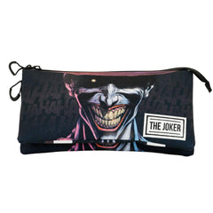 DC Comics Joker Crazy-Astuccio Triplo ECO, Nero