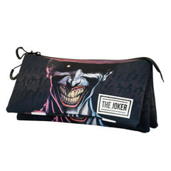 DC Comics Joker Crazy-Astuccio Triplo ECO, Nero