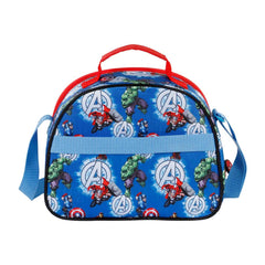 Marvel Avengers Energy-Borsa Porta Merenda 3D, Blu