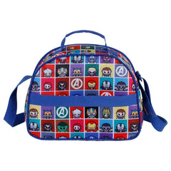 Marvel Captain America Punch - 3D Lunch Bag, Blue