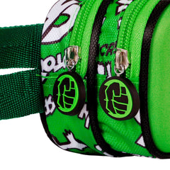 Marvel Hulk Greenmass-Astuccio 3D Doppio, Verde