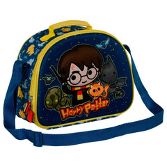 Harry Potter Beasty Friends-Borsa Porta Merenda 3D, Blu