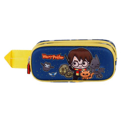 Harry Potter Beasty Friends-Astuccio 3D Doppio, Blu