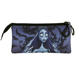 Warner Corpse Bride Bride-FAN Triple Pencil Case 2.0, Blue
