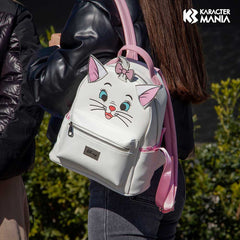 Disney Die Aristocats Marie Gesicht-Rucksack Heady, Weiß