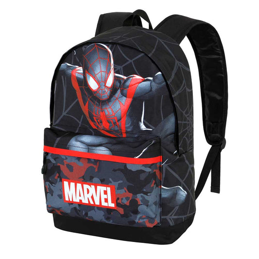 Marvel Spiderman Miles-Sac à dos HS FAN 2.0, Noir