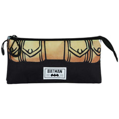 DC Comics Batman Batdress-Astuccio Triplo FAN 2.0, Nero