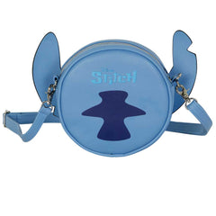 Disney Lilo e Stitch Tongue-Borsa a Tracolla Rotonda, Blu