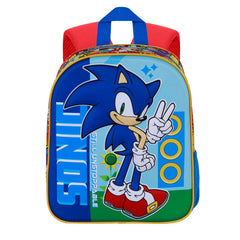 Sonic The Hedgehog - SEGA Unstoppable-Elite 3D Backpack, Blue