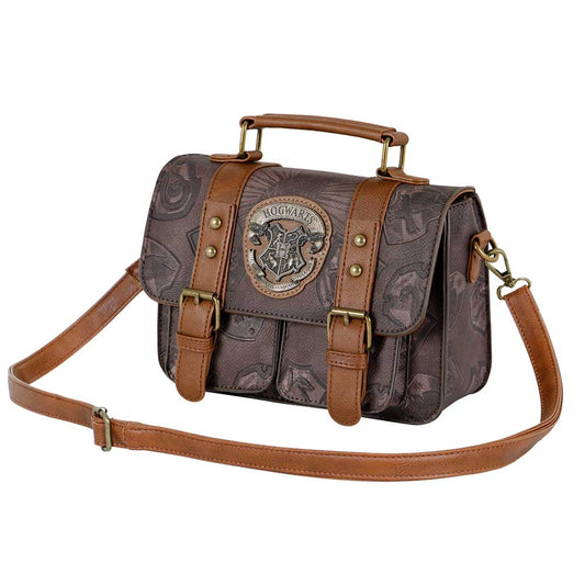Harry Potter Pride-Bolso Satchel Pequeño, Marrón