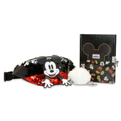 Disney Mickey Mouse Shy-Pack con Riñonera + Complemento, Rojo