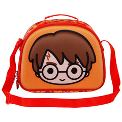 Harry Potter Bobblehead-Borsa Porta Merenda 3D, Arancione