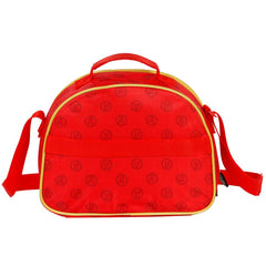 Marvel Iron Man Bobblehead-Borsa Porta Merenda 3D, Rosso