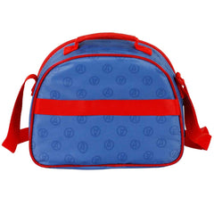 Marvel Captain America Bobblehead-3D Lunch Bag, Blue