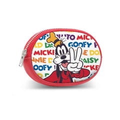 Disney Pippo Fun-Portamonete Pill, Bianco