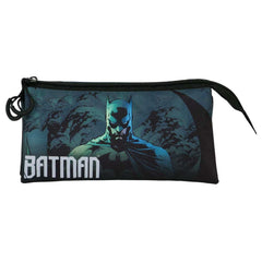 DC Comics Batman Arkham-Astuccio Triplo FAN 2.0, Verde