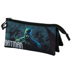 DC Comics Batman Arkham-Astuccio Triplo FAN 2.0, Verde