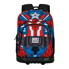 Marvel Captain America Tekk Costume-Zaino Trolley GTS FAN, Blu