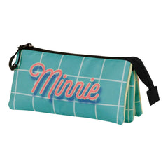 Disney Minnie Mouse Cheese-Trousse Triple FAN 2.0, Bleu