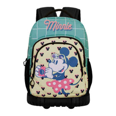 Disney Minnie Mouse Cheese-Zaino Trolley GTS FAN, Blu