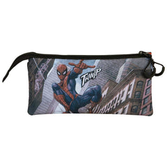 Marvel Spiderman Arachnid-Astuccio Triplo FAN 2.0, Rosso
